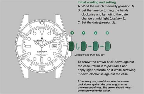 how to adjust time rolex